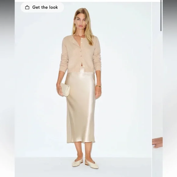 Clara Cashmere Crew Cardigan - Size S - Picture 3 of 14